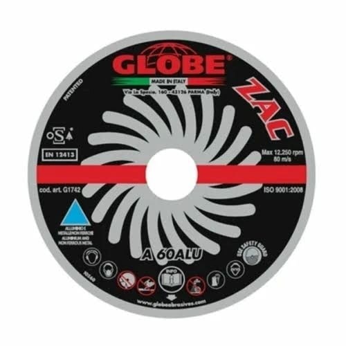 Globe ZAC 125mm x 1 x 22mm Aluminium & Non-Ferrous Cutting Disc G1742