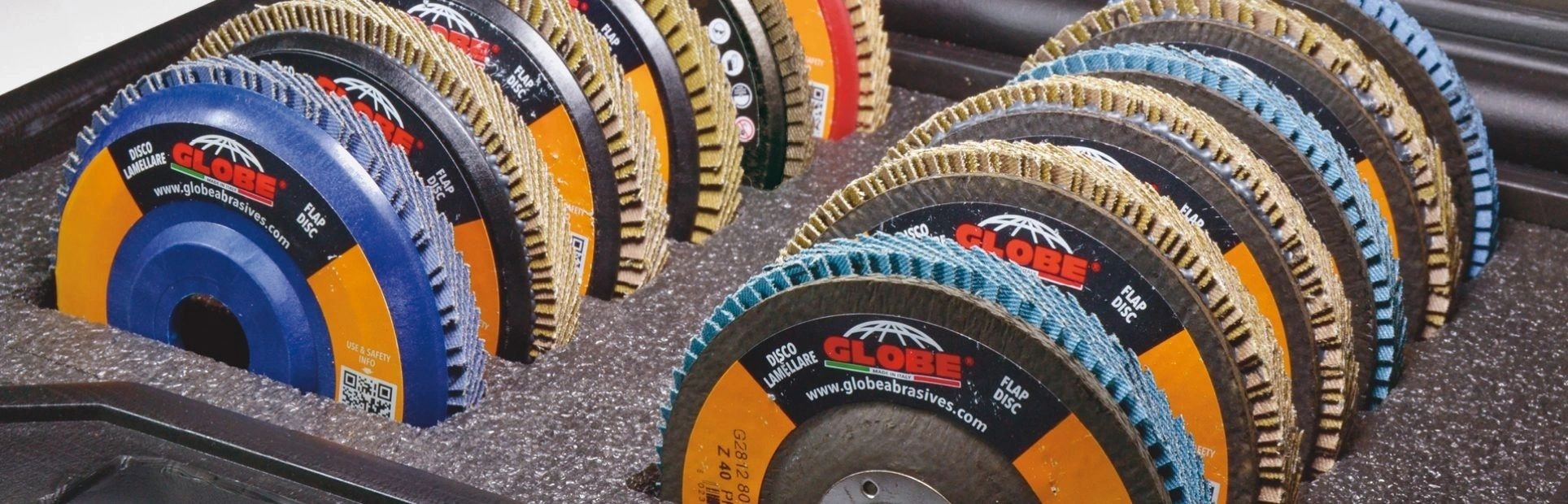 Globe Flap Disc 115mm x 22.23mm P40 Zirconia GF-2812C